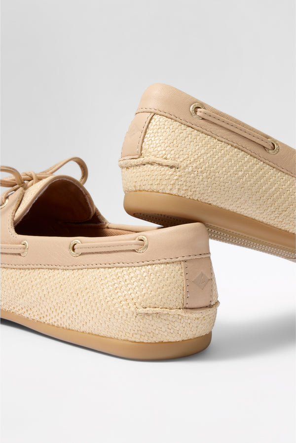 Everve Slim Boat Shoe Naturalraffia