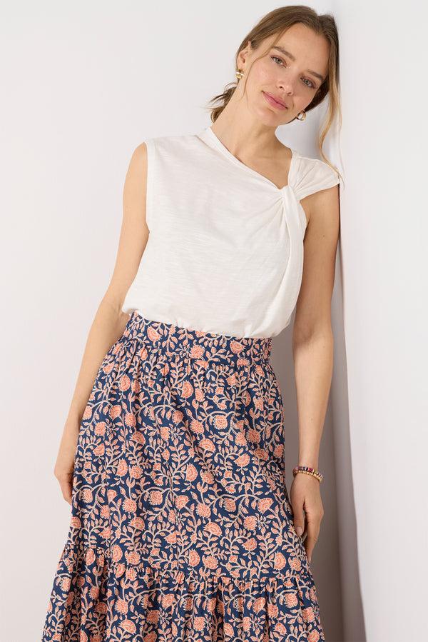 Everve So Twisted Muscle Tee White