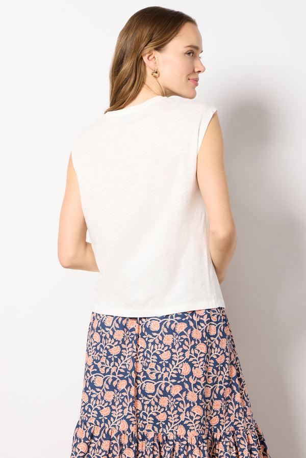 Everve So Twisted Muscle Tee White