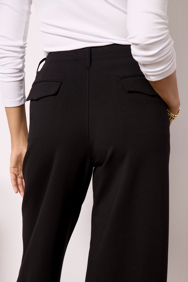Everve Sofie Ponte Pant Black