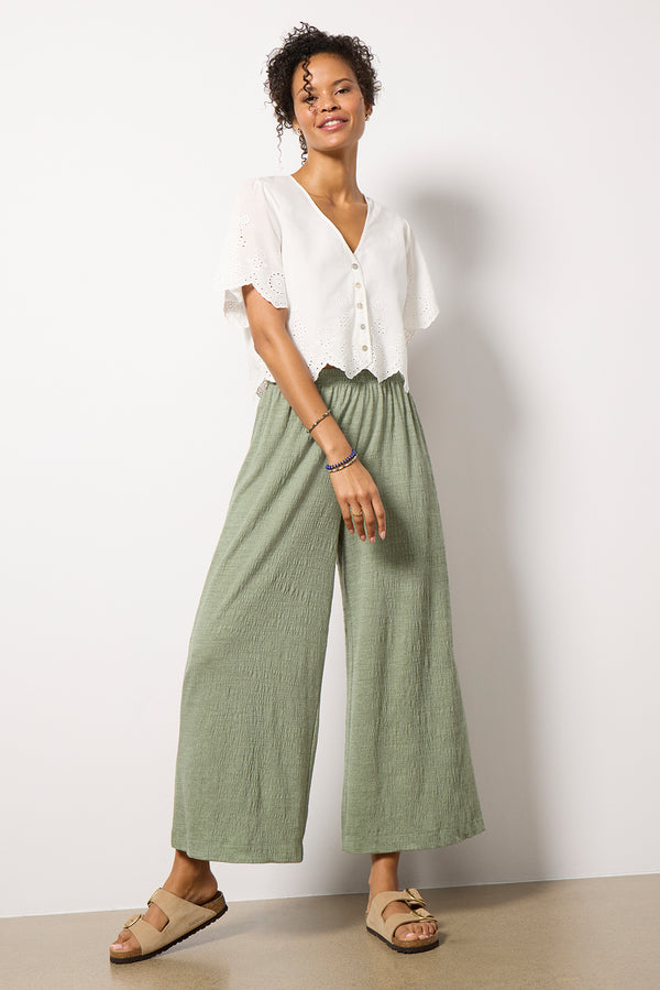 Everve Solace Travel Pant Palm