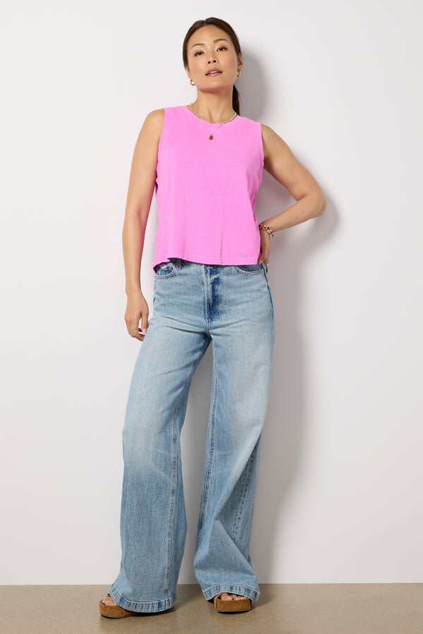 Everve Sonnet Flyaway Tank Neonorchid