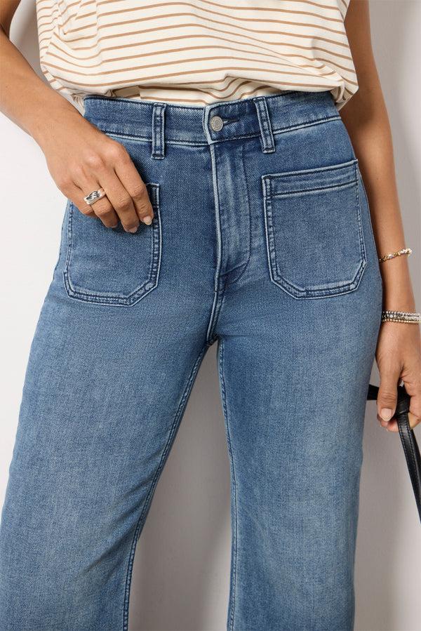 Everve Stretch Terry Cropped Pant Riverton