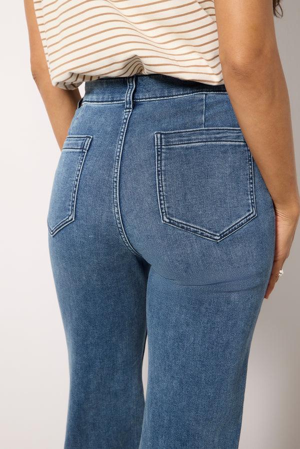 Everve Stretch Terry Cropped Pant Riverton