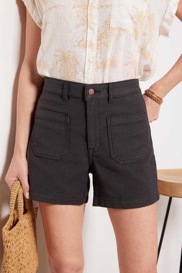 Everve Stretch Terry Short Washedblack