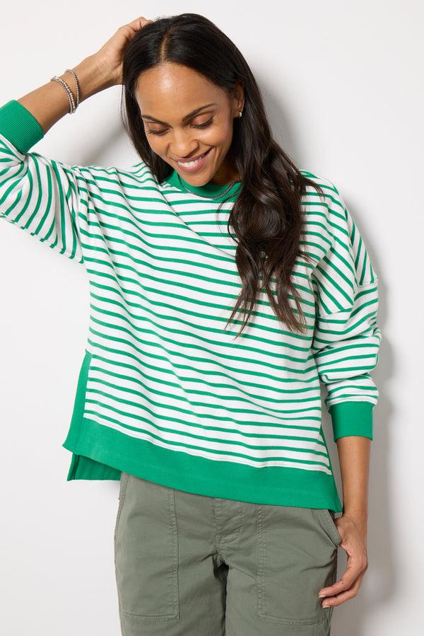 everve Stripe Pullover Stripe