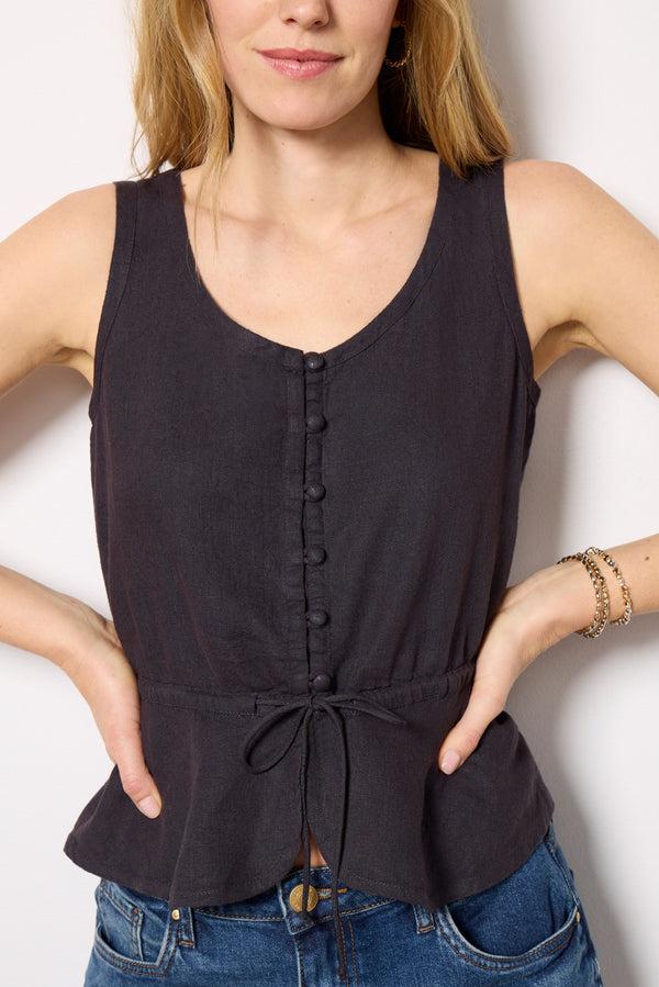 Everve Studio Peplum Top Polarnights