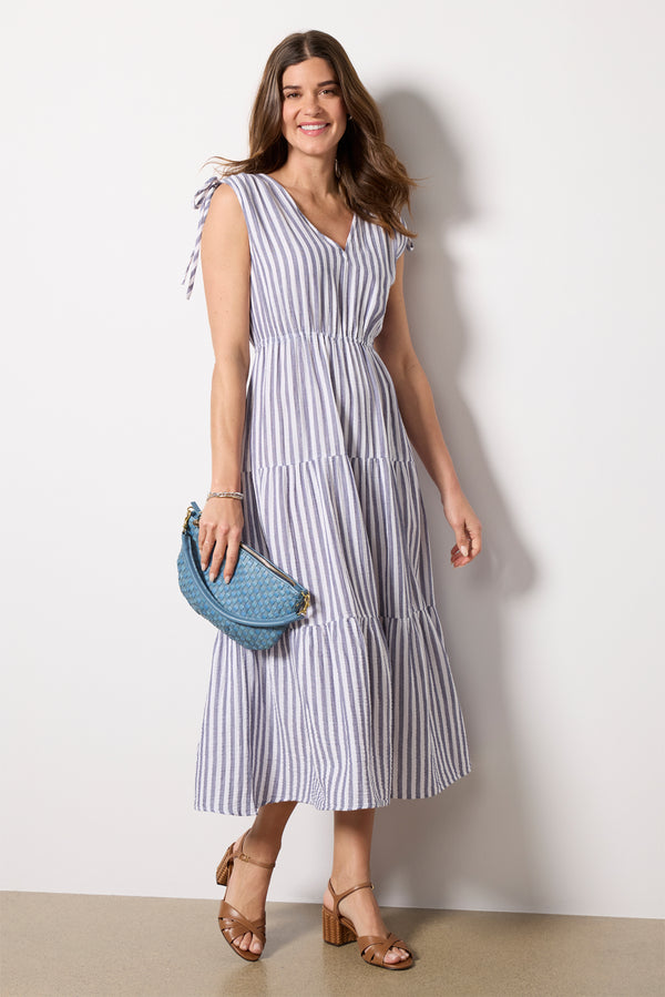 Everve Suzette Dress Admiralstripe