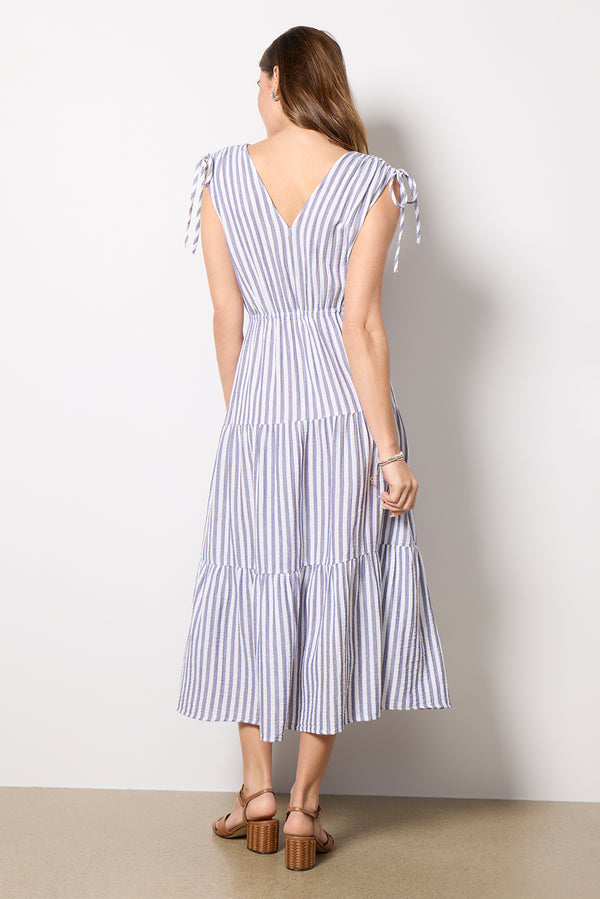 Everve Suzette Dress Admiralstripe