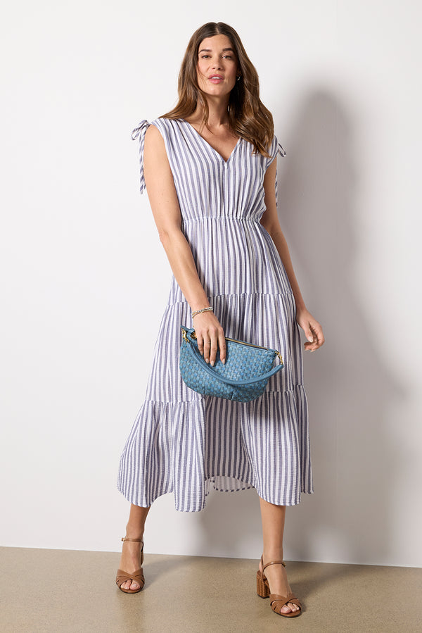 everve Suzette Dress Admiralstripe