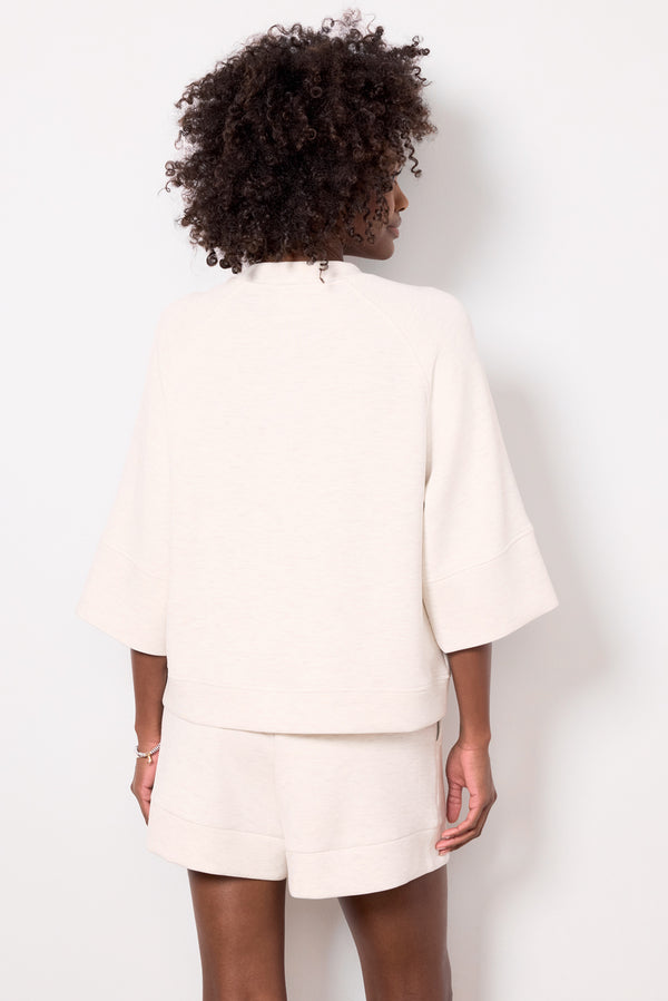 Everve Tablor Raglan Tee Ivorymarl