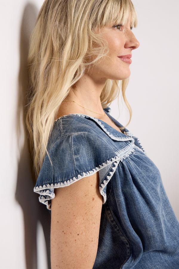 Everve Tafia Top Classicblue