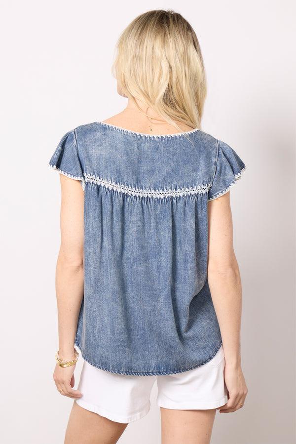 Everve Tafia Top Classicblue