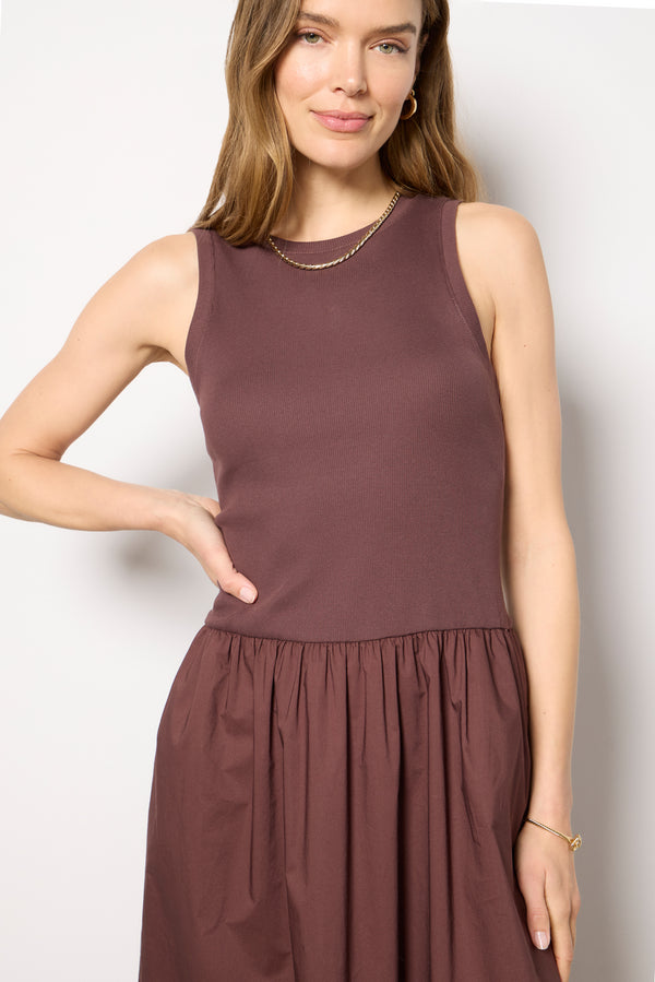 Everve Take Me Away Midi Dress Mesamesa