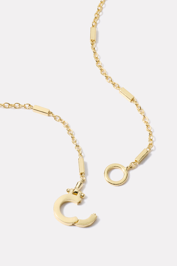 Everve Tatum 19in. Necklace Gold