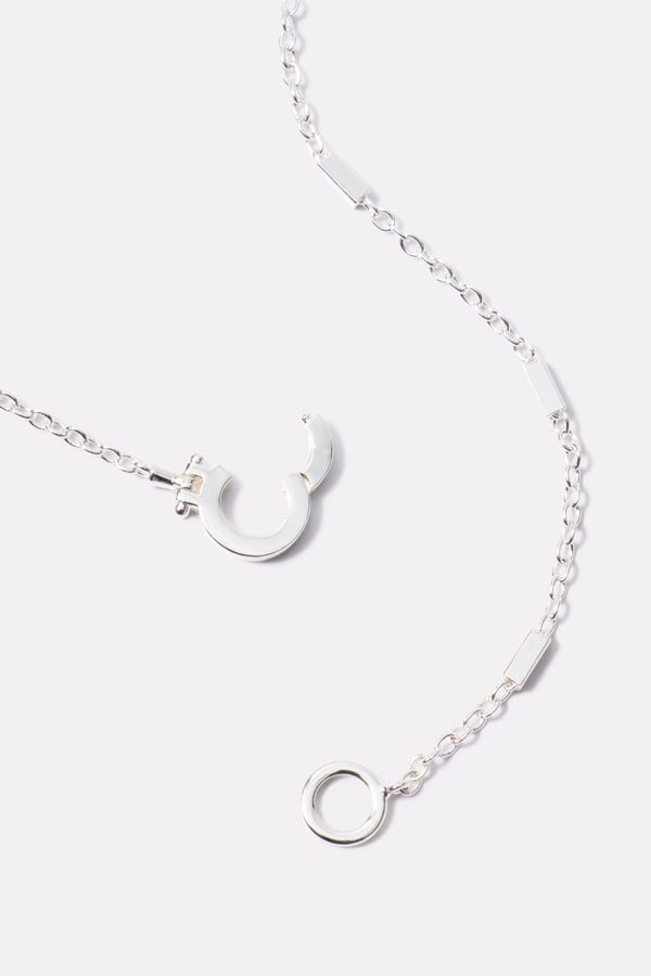 Everve Tatum 19in. Necklace Silver