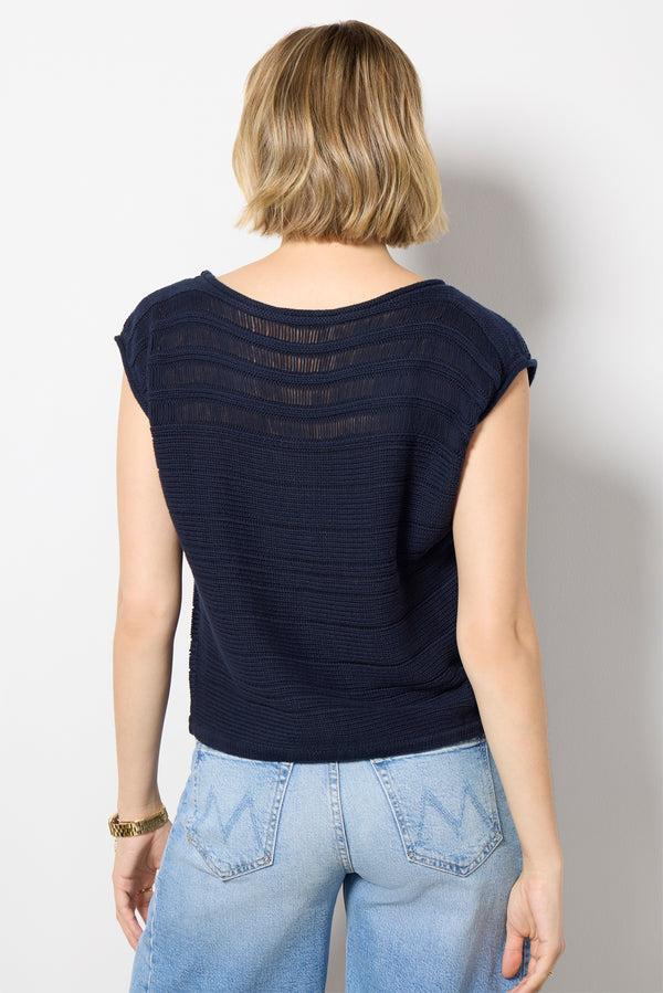 Everve Taylor Sweater Navy