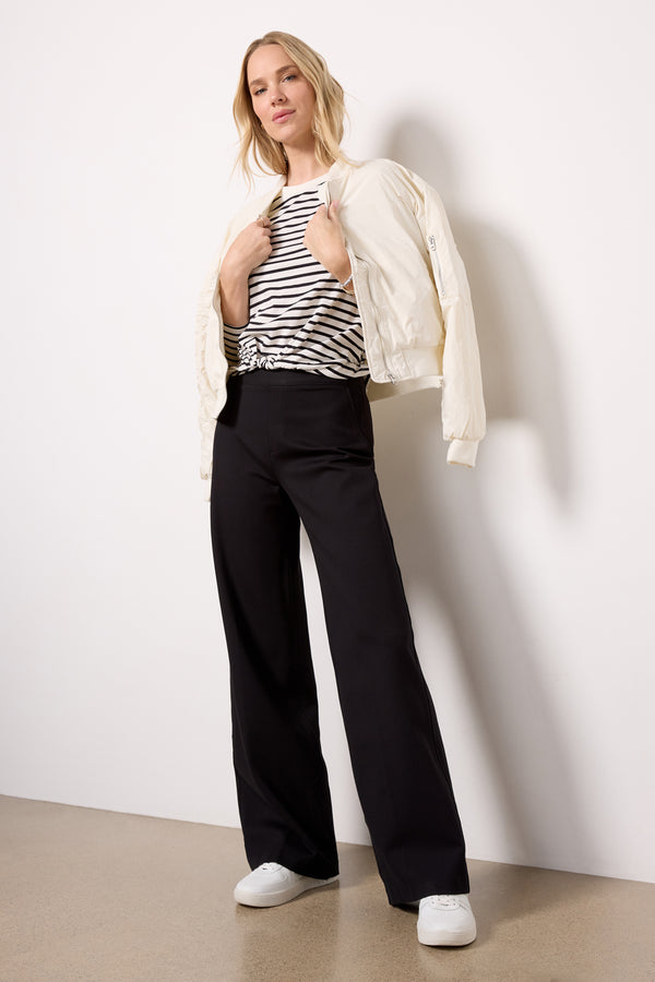 everve The Perfect Pant Wide Leg Black