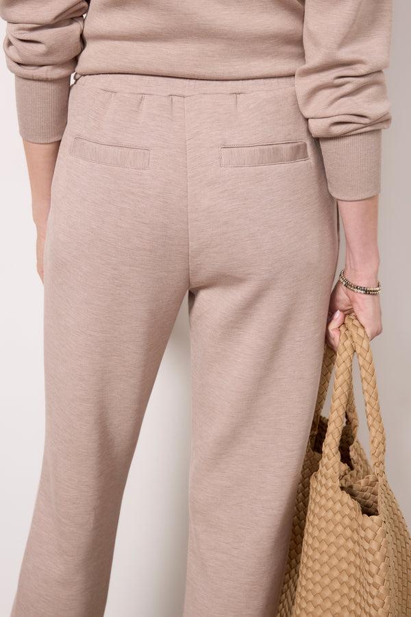 Everve The Slim Cuff Pant Taupemarl