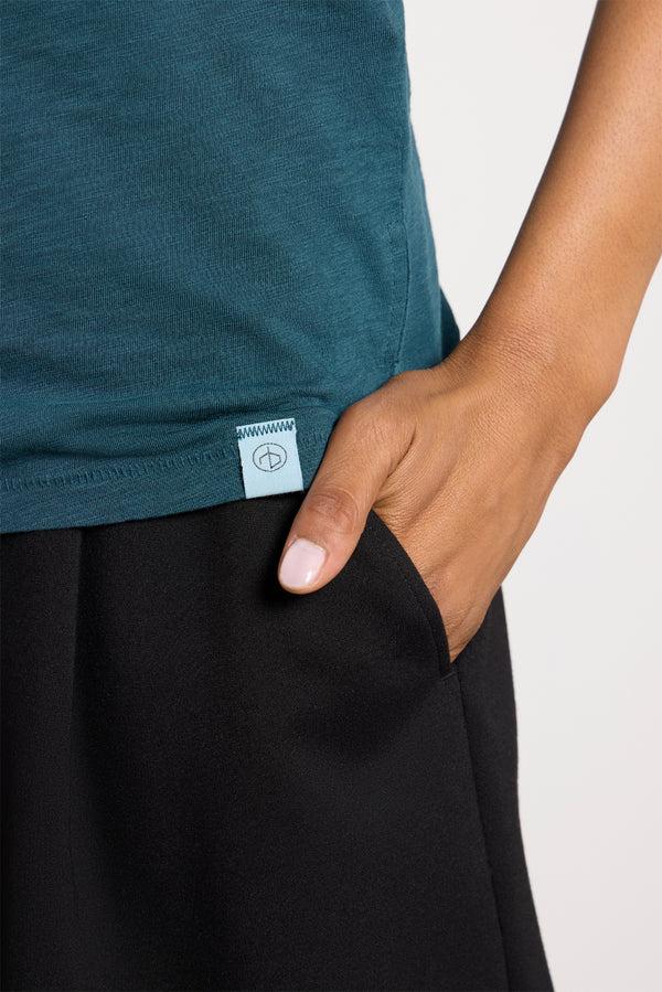 Everve The Slub Tee Darkteal
