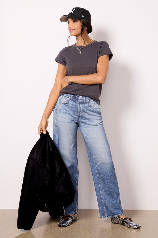 Everve The Slub Tee Greystone