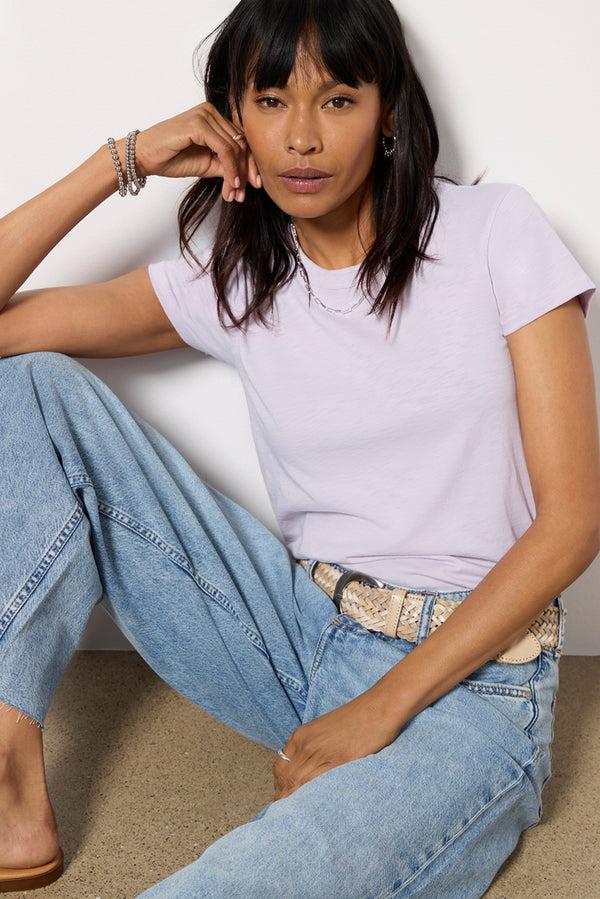 Everve The Slub Tee Mistylilac