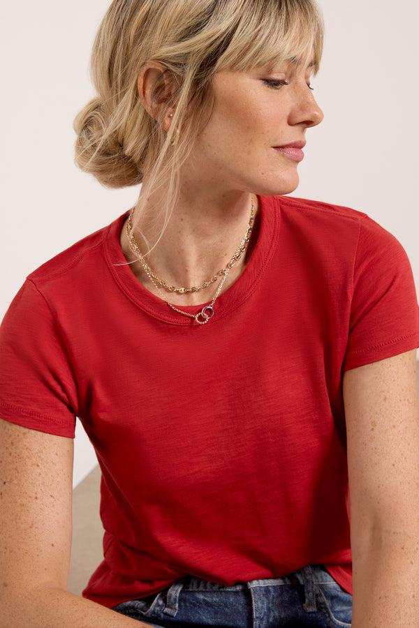 Everve The Slub Tee Red