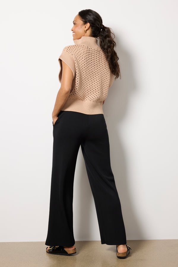 Everve The Wide Leg Pant 30` Black