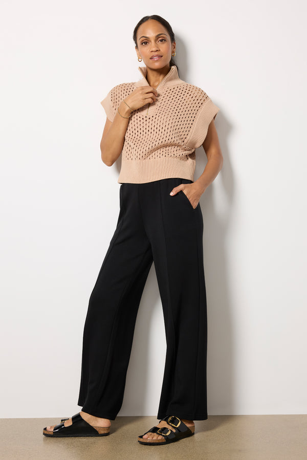 everve The Wide Leg Pant 30` Black