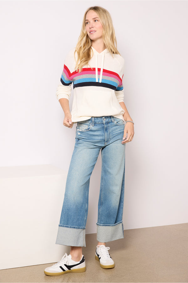 Everve Throwback Hoodie Mountainsidestripe