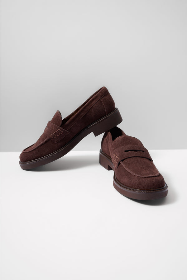 Everve Tiggy Loafer Mahogany