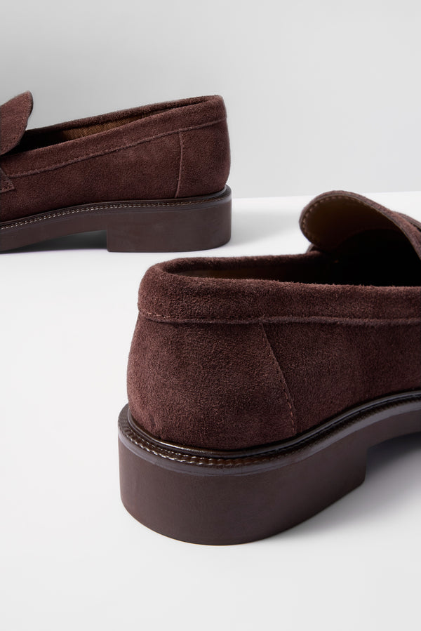 Everve Tiggy Loafer Mahogany