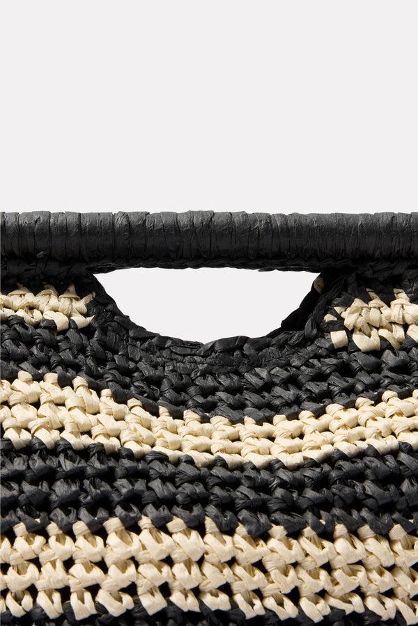 Everve Torino Clutch Natural/Black