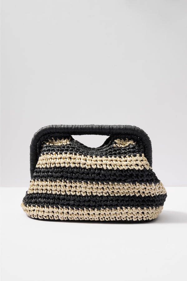 Everve Torino Clutch Natural/Black