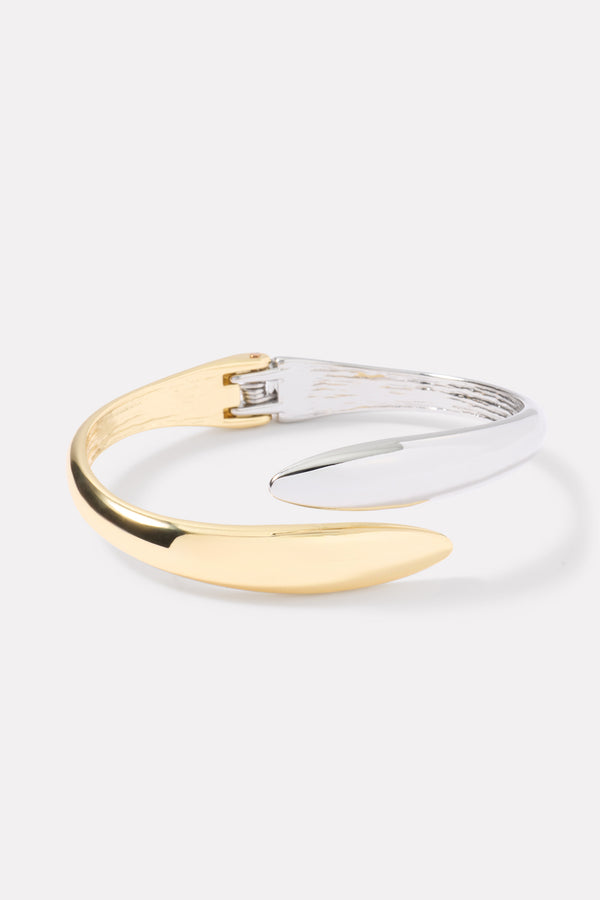 everve Torrance Two Tone Cuff Gold/Silver