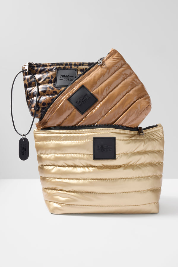 everve Travel Trio Gold/Nude/Leopard