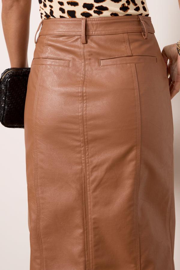 Everve Triple Threat Skirt Rawhide