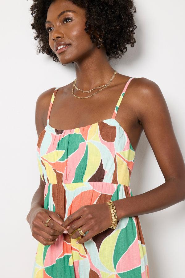 Everve Tropic Maxi Dress Brightbreezepalm