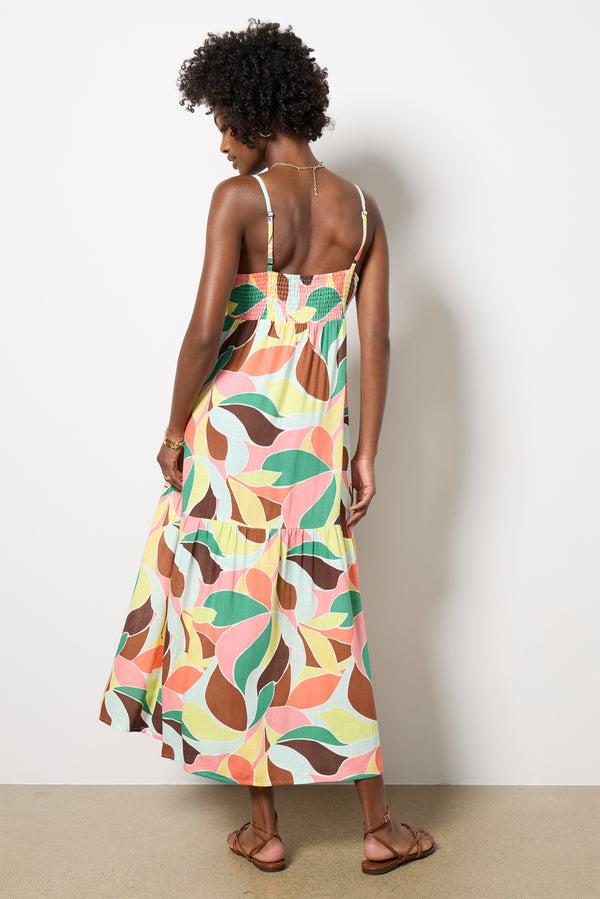 Everve Tropic Maxi Dress Brightbreezepalm