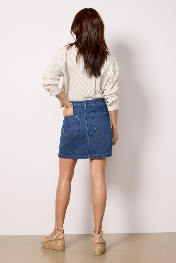 Everve Utility Skirt Slatecovewash