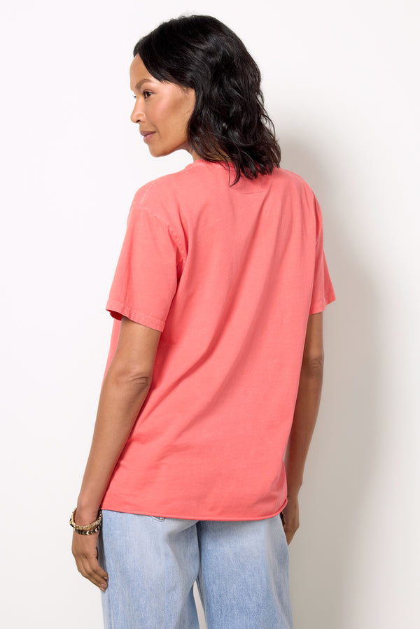 Everve Vacation State Of Mind Tee Vintagecoral