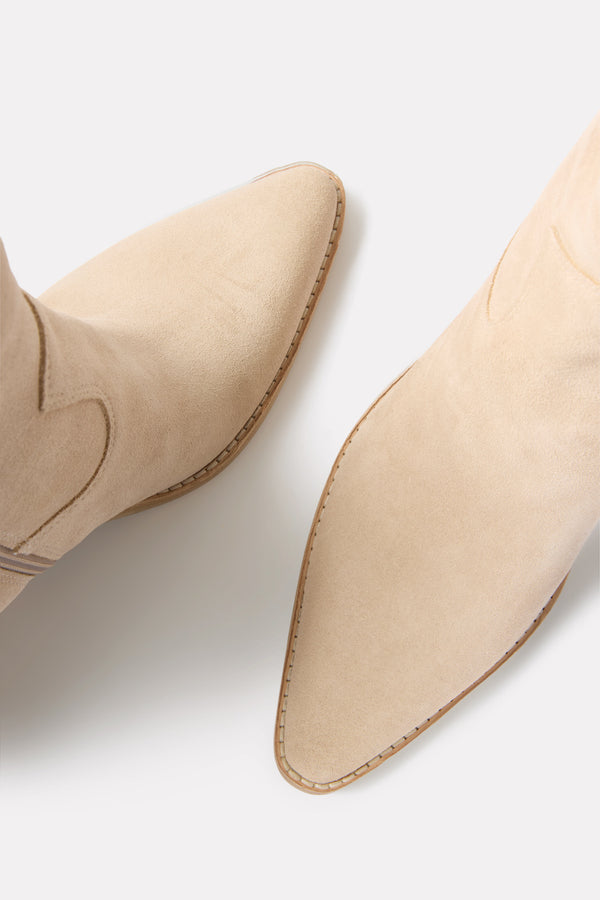Everve Valory Western Bootie Dune