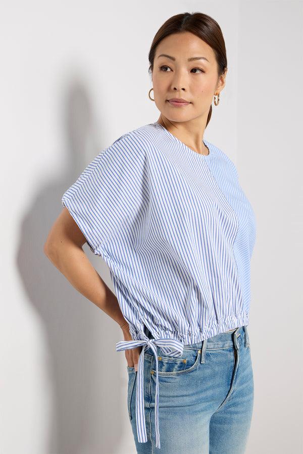 Everve Vela Muscle Top Bluestripe