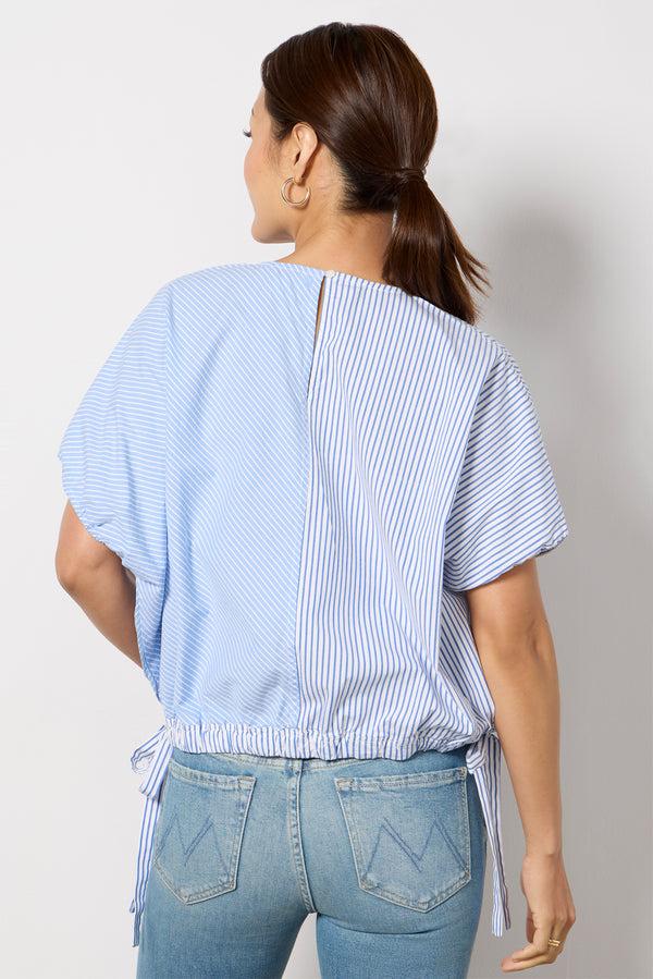 Everve Vela Muscle Top Bluestripe