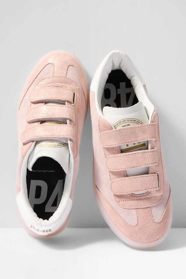 everve Velcro Monza Sneaker Silnude