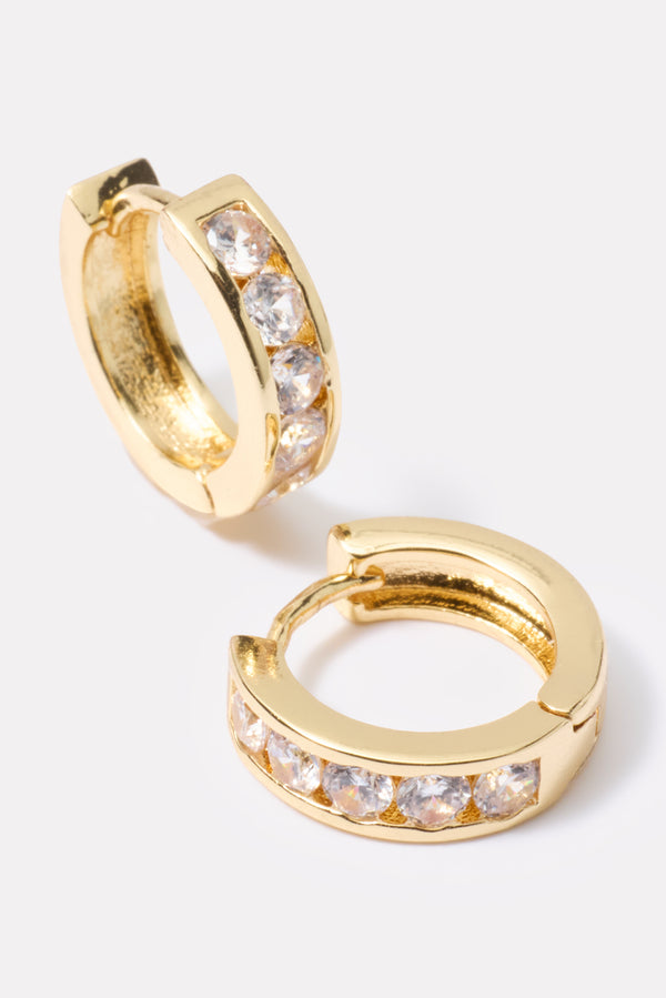 Everve Victoria Huggie Pack Gold/Silver