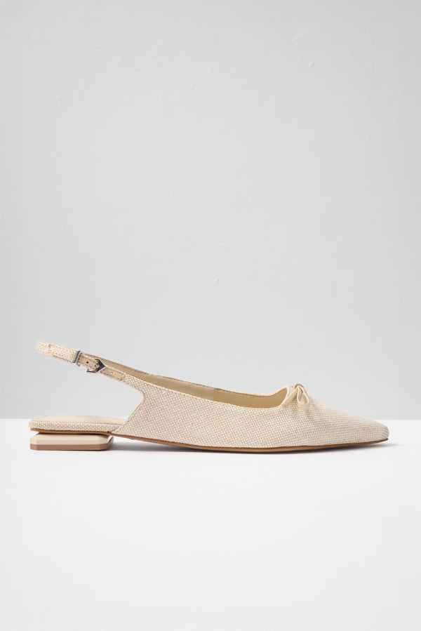 Everve Violetta Sculpt Flat Offwhite