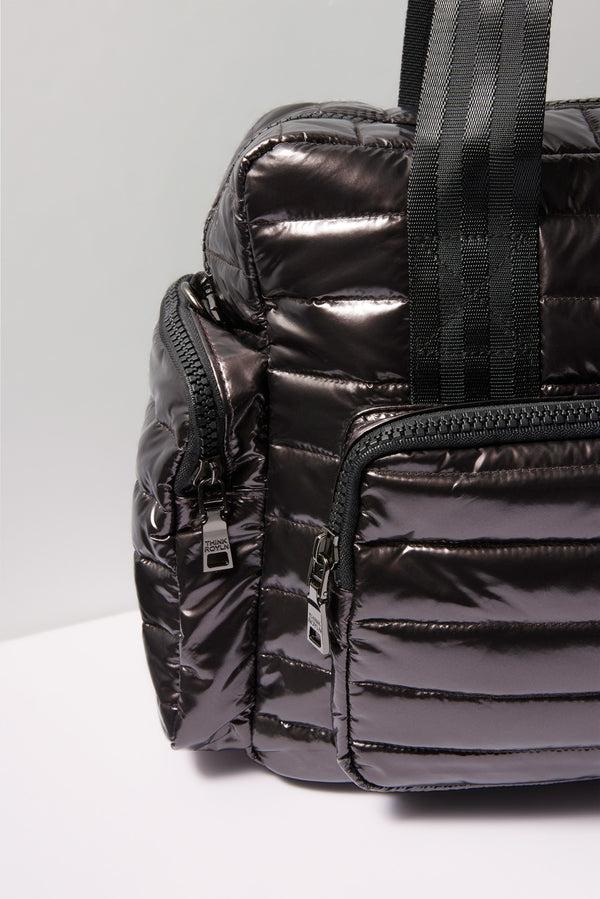 Everve Voyager Tote Darkmochapatent