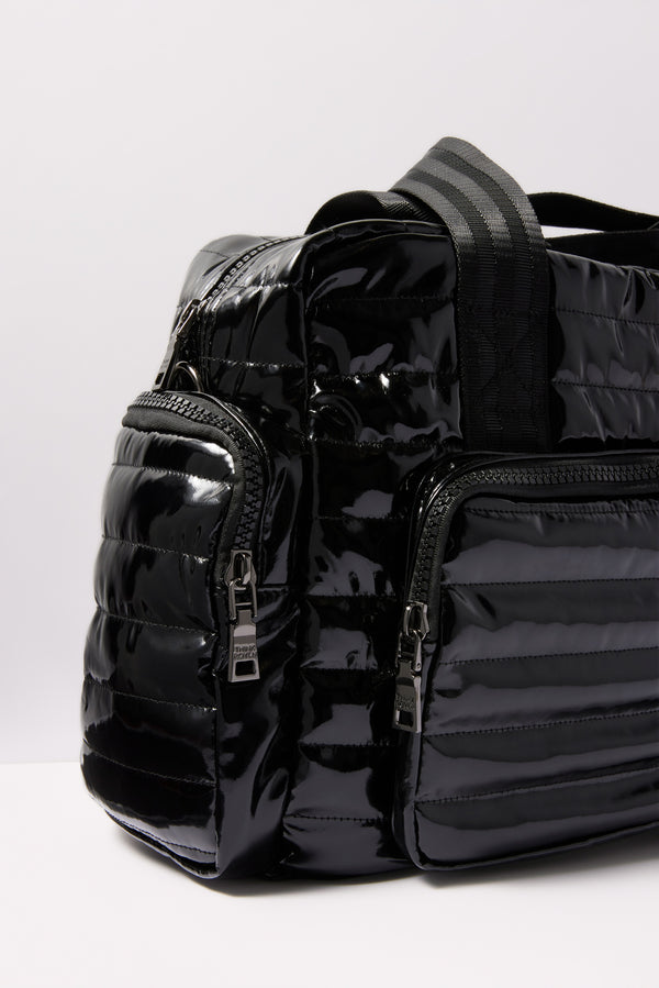 Everve Voyager Travel Tote Blackpatent