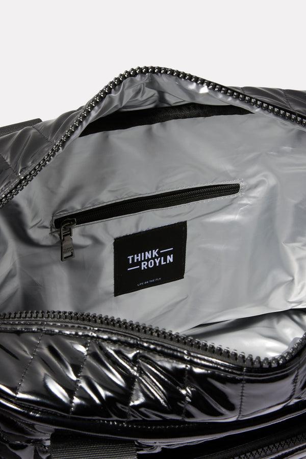 Everve Voyager Travel Tote Blackpatent